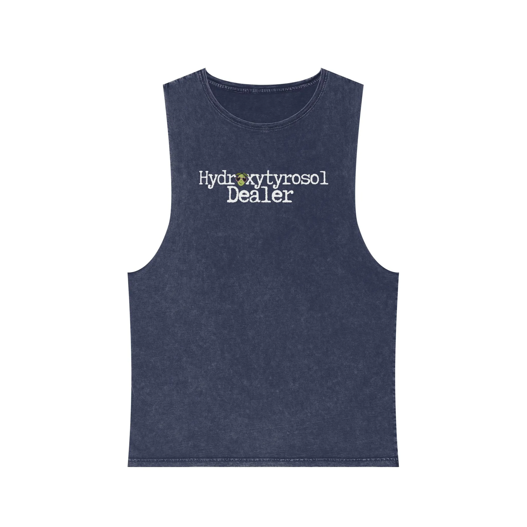 Hydroxytyrosol dealer / Olive tree consultant gift / Unisex Stonewash Tank Top