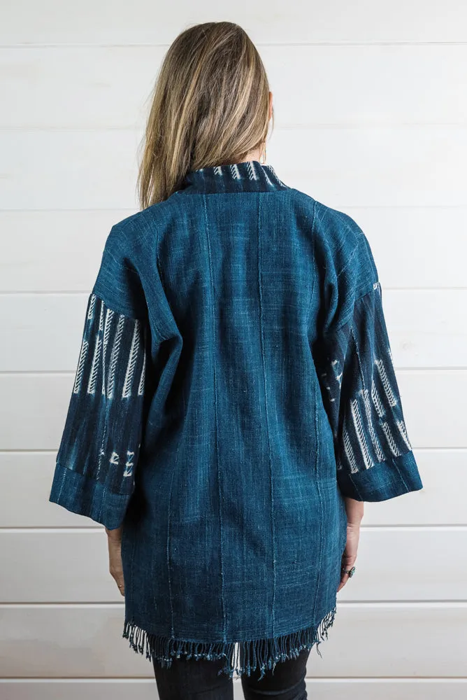 Indigo Shibori Jacket