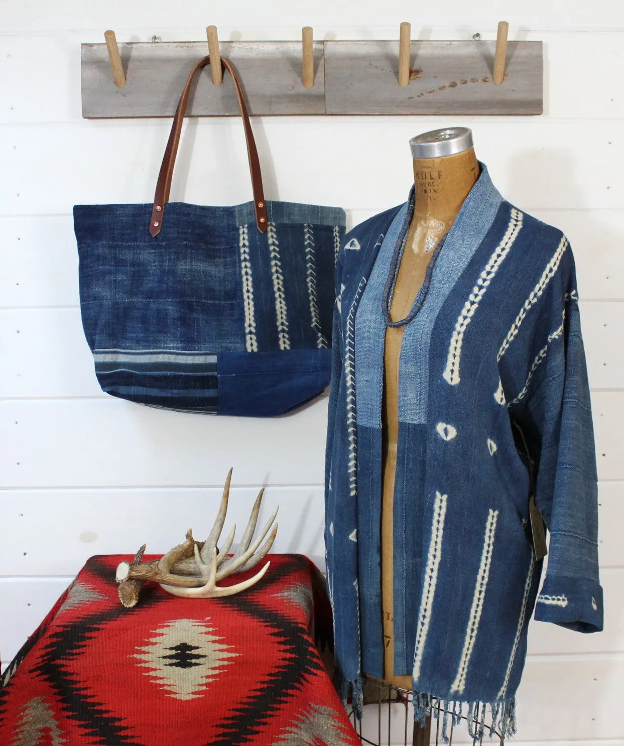 Indigo Shibori Jacket