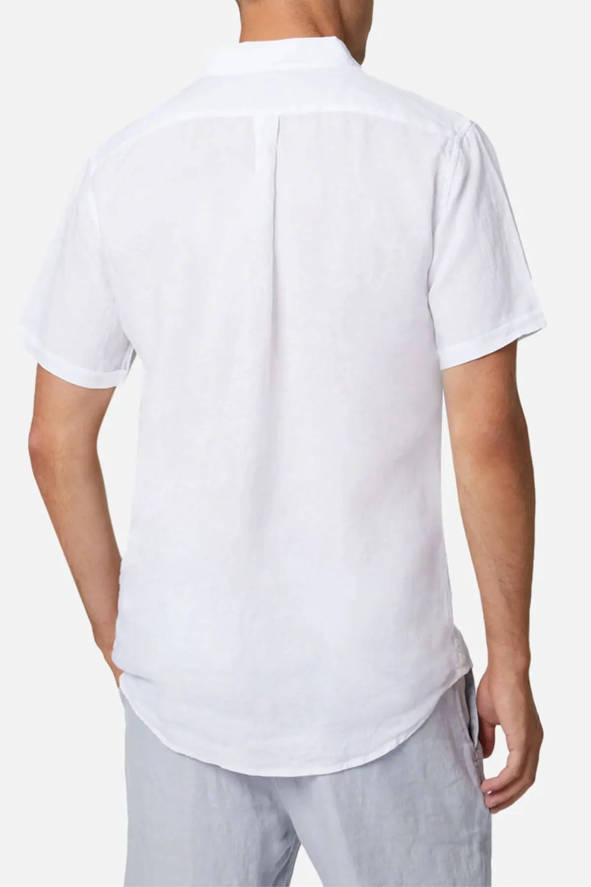 Industrie The Tennyson Linen Short Sleeve Shirt