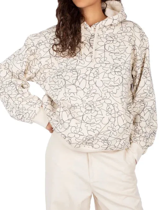 Iriedaily Flower Line Hoodie - Undyed