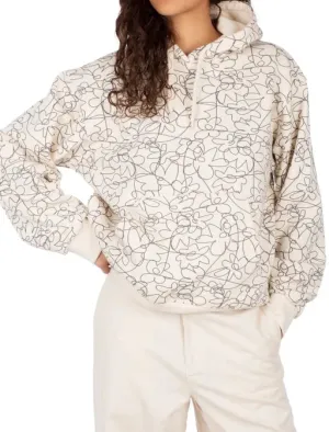 Iriedaily Flower Line Hoodie - Undyed