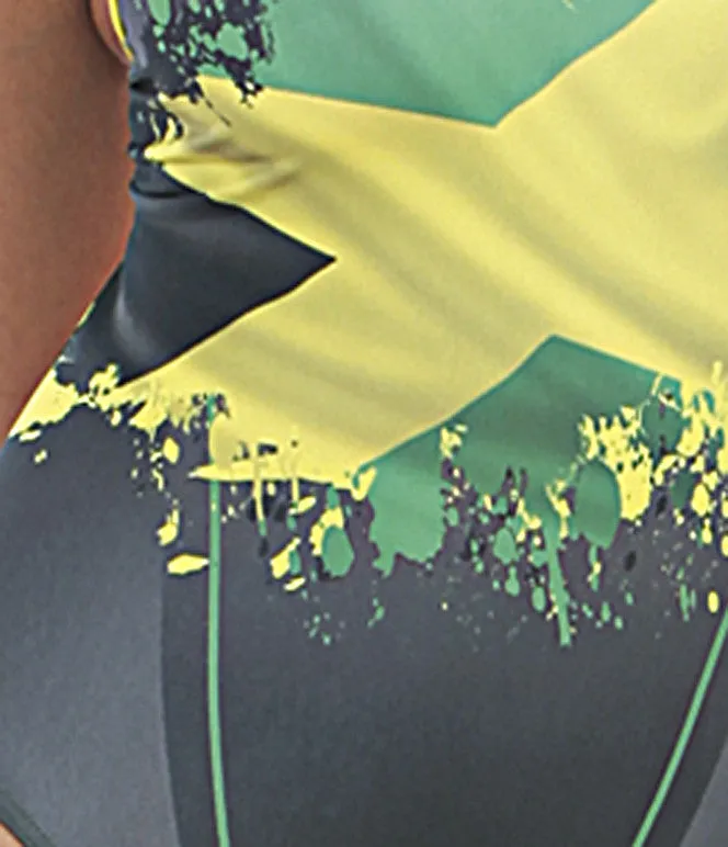 Jaked Women's One-Piece JAMAICA FLAG JWNUD05027