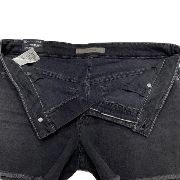Joes Jeans Black Denim Cut Off Shorts‎