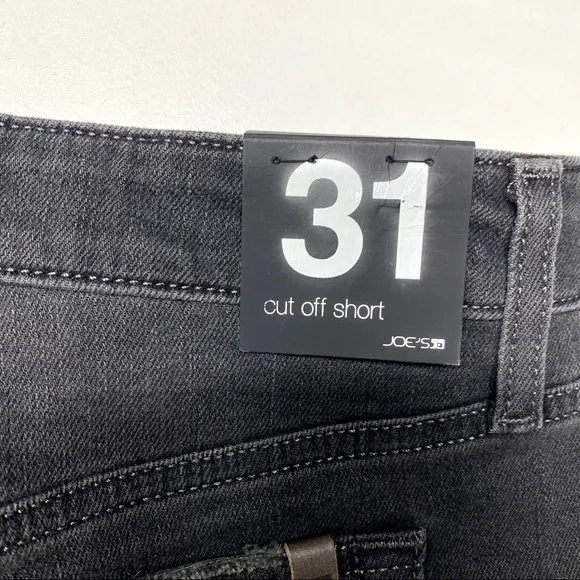 Joes Jeans Black Denim Cut Off Shorts‎
