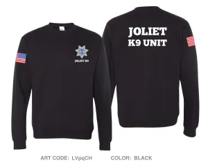 Joliet Police K9 Unit Comfort Unisex Crewneck Sweatshirt - LVpqCH