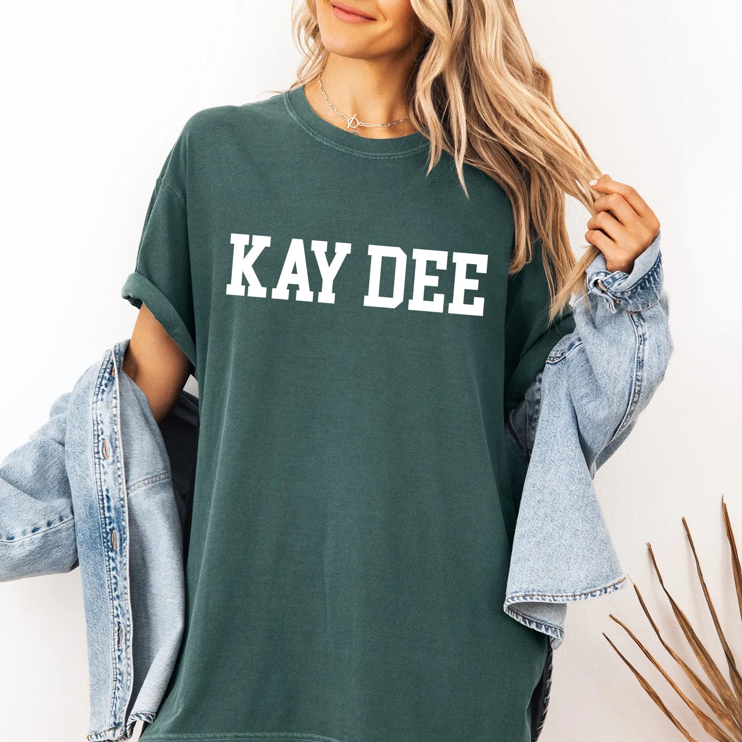Kappa Delta Heavyweight Short Sleeve T-shirt - Comfort Colors