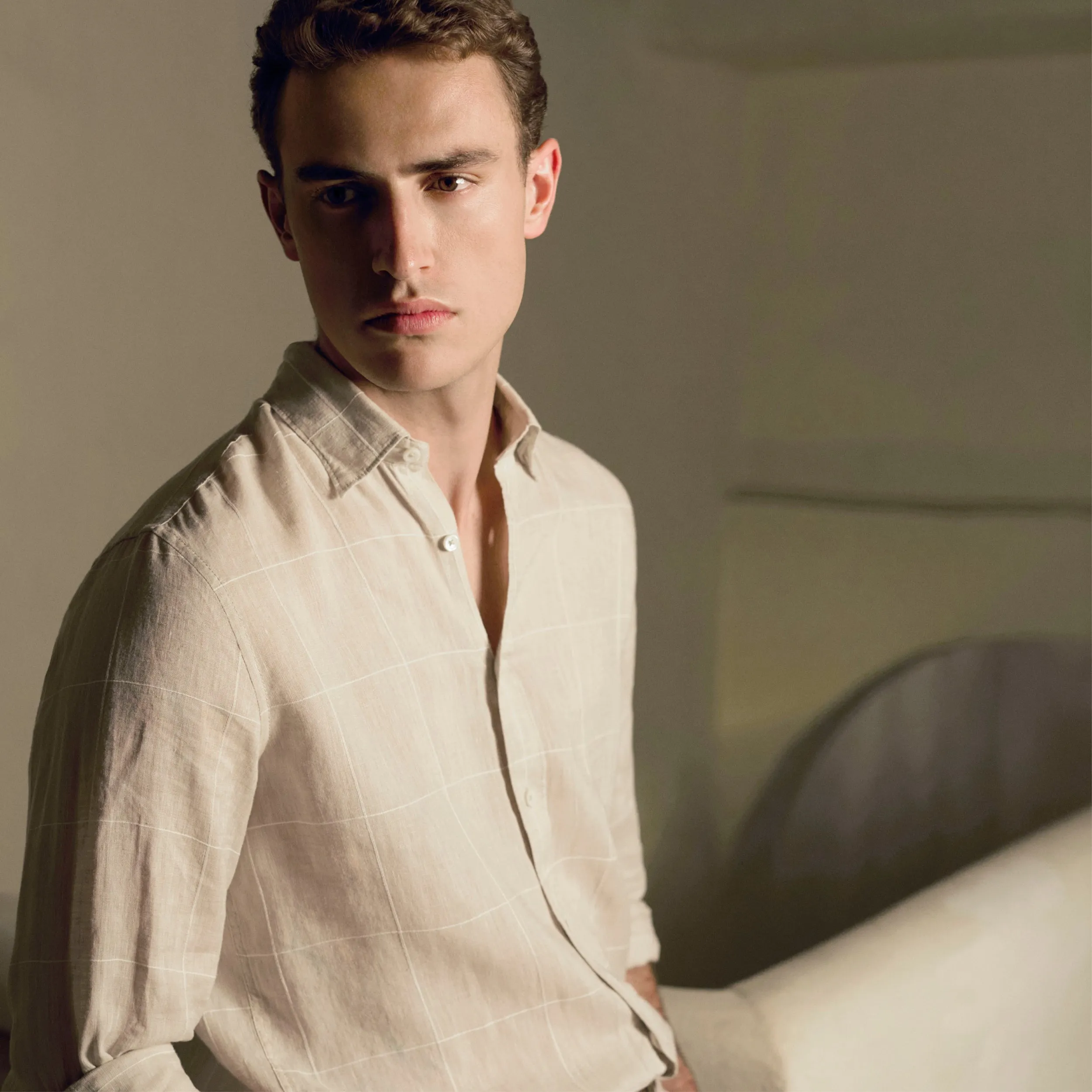 Karl Windowpane Shirt