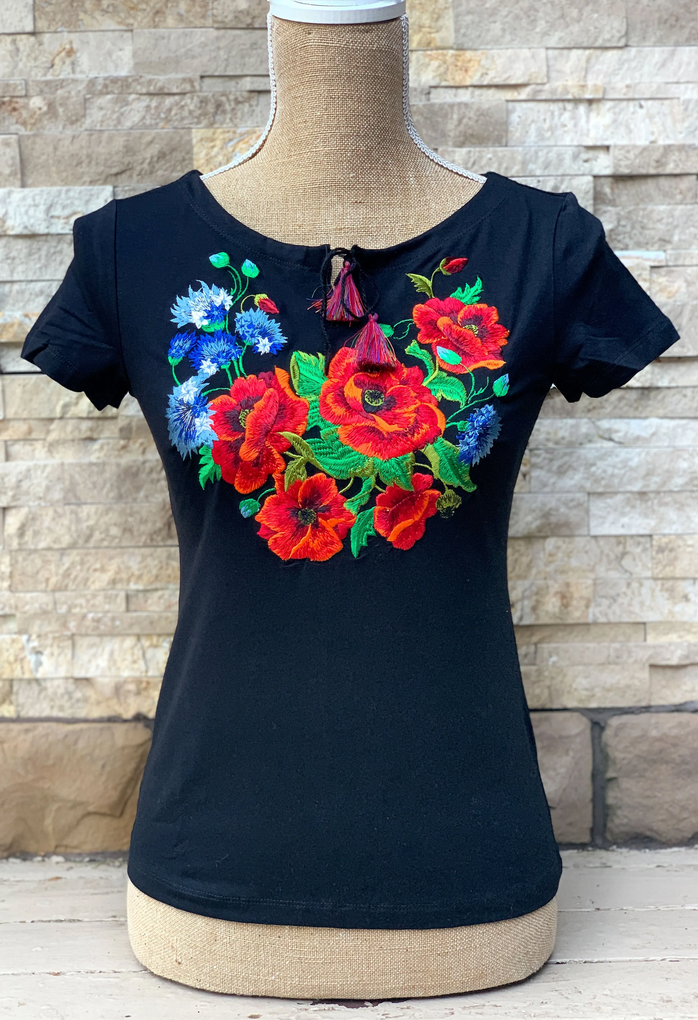 Kateryna Poppy Top