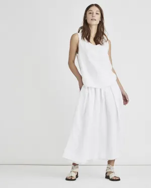 Kristensen Du Nord White Sleeveless Top
