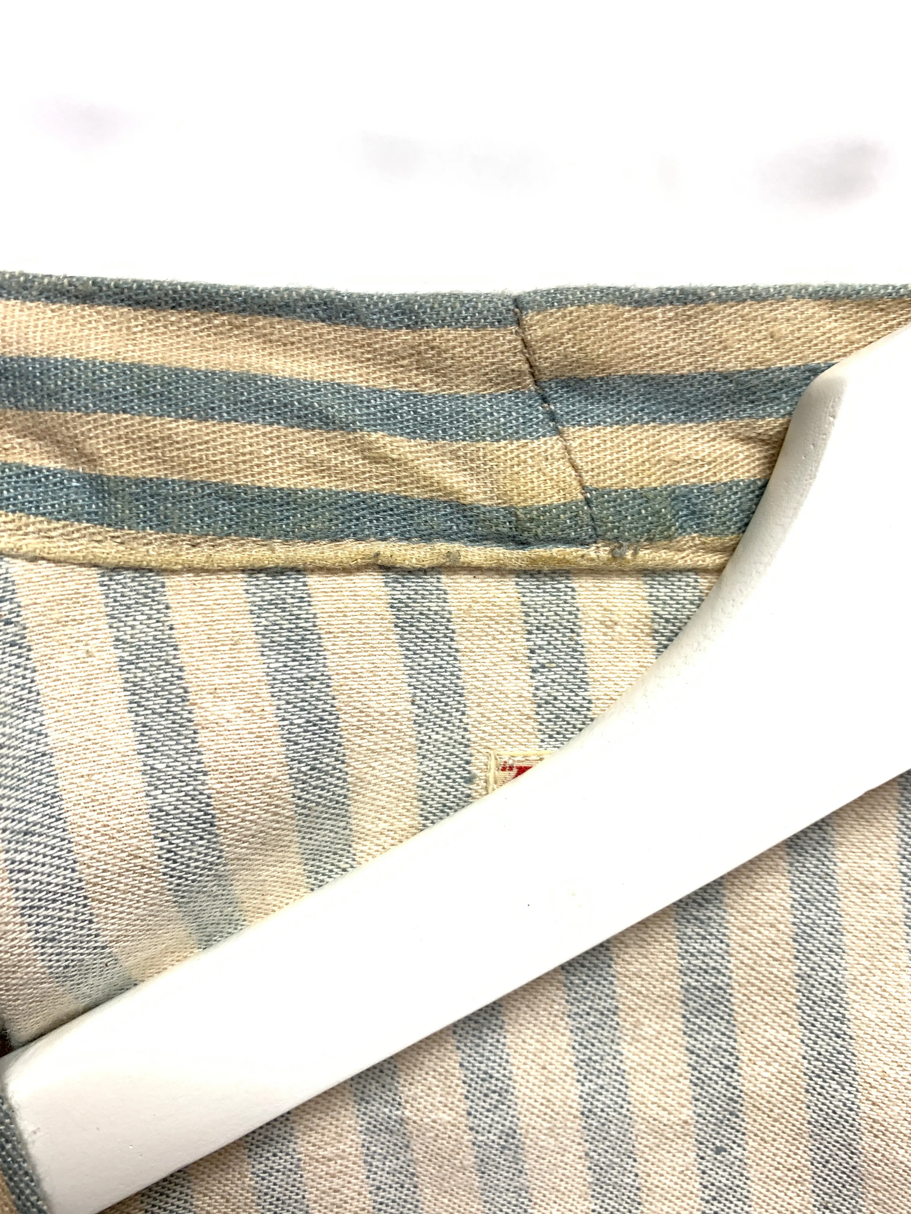 [L] Kapital Linen Stripe Kakashi Shirt Jacket
