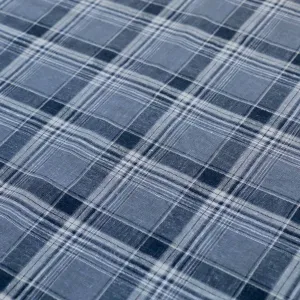 Linen/Viscose Suiting fabric - Blue/grey