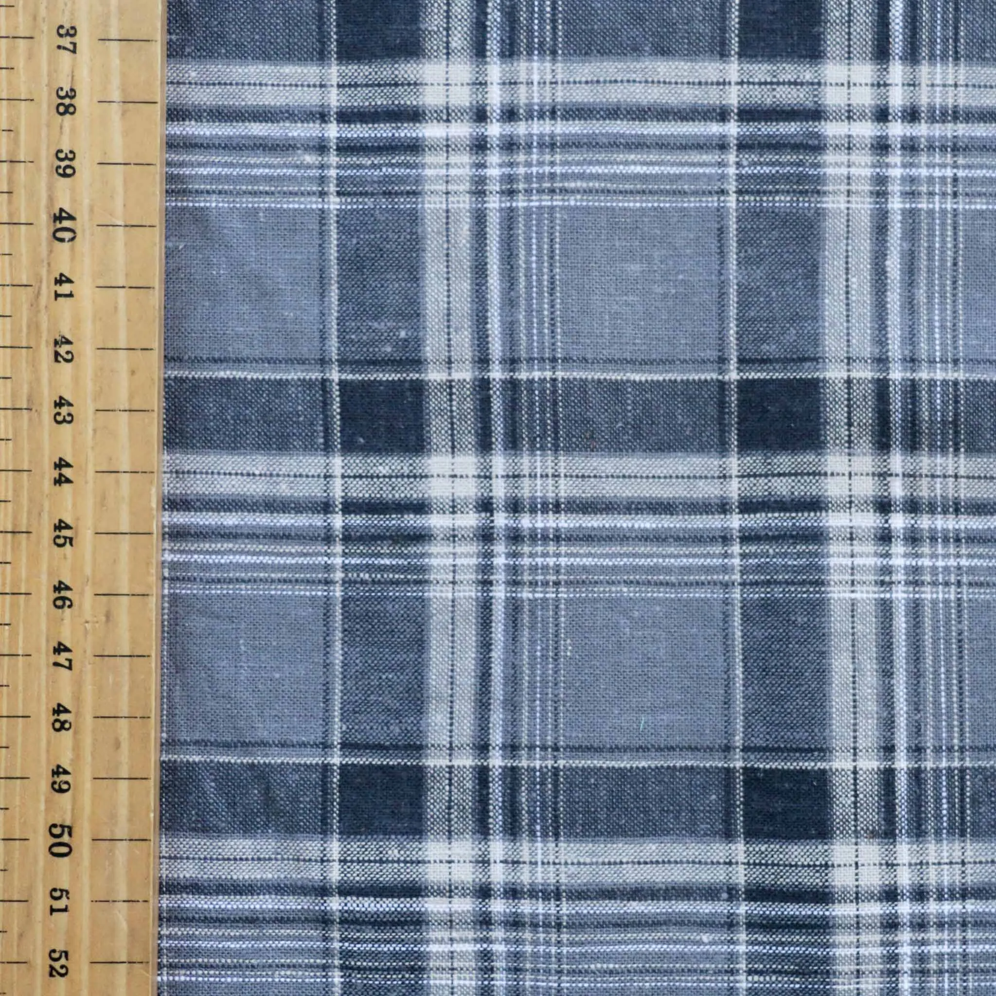 Linen/Viscose Suiting fabric - Blue/grey