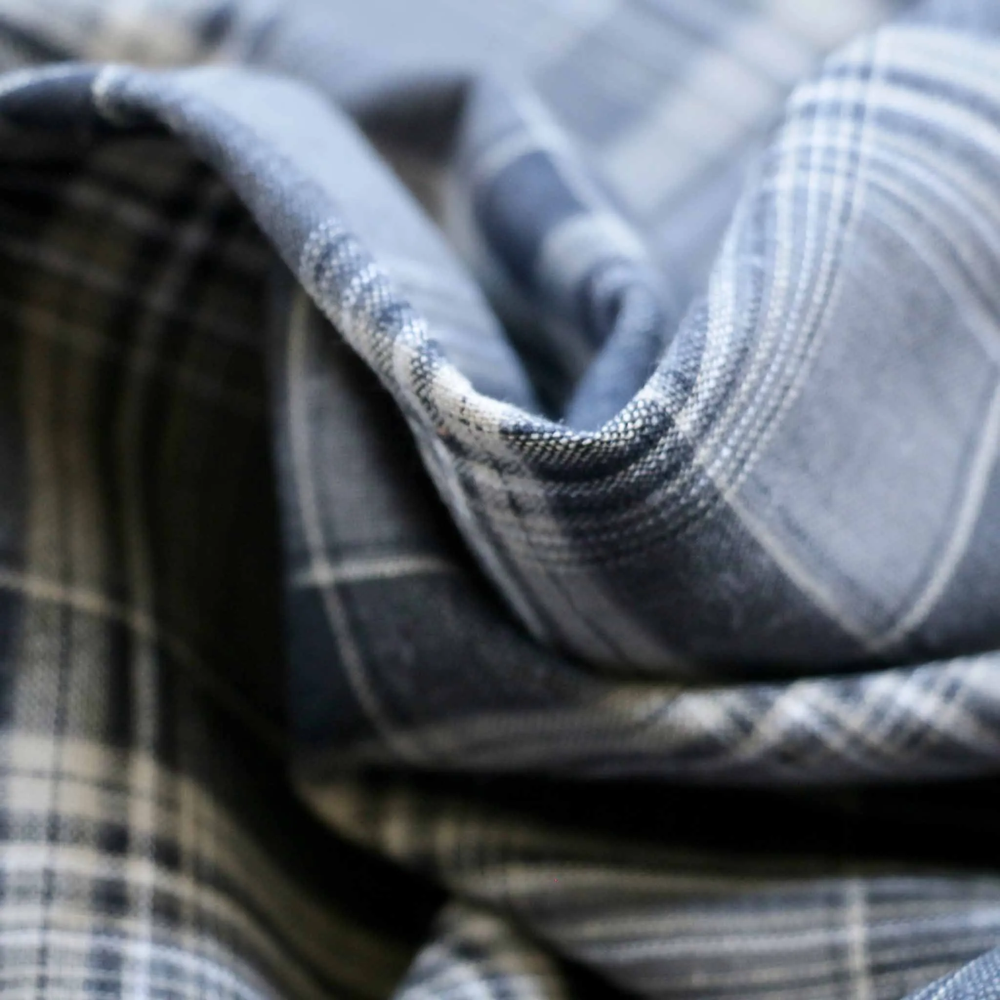 Linen/Viscose Suiting fabric - Blue/grey