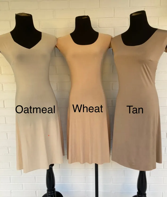 Lizzy Slip Cap Sleeve V-Neck Tee Slip