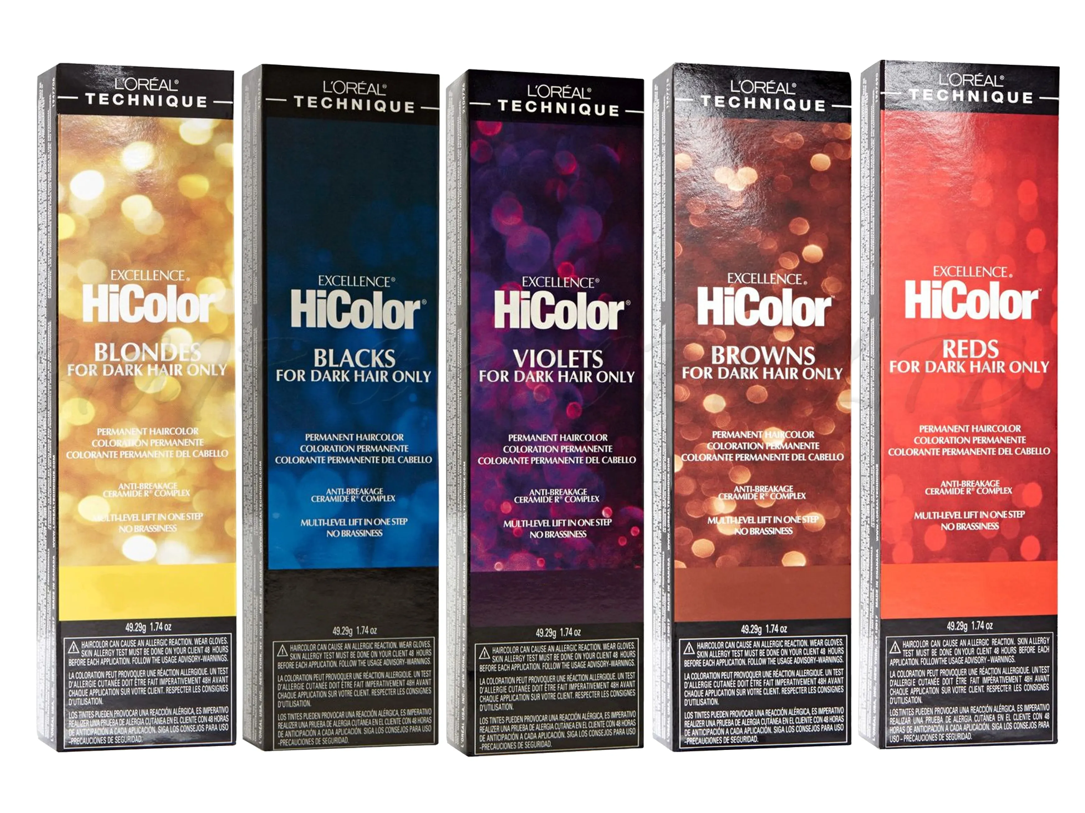 Loreal Excellence HiColor Permanent Creme Colour 49g (For Dark Hair Only)