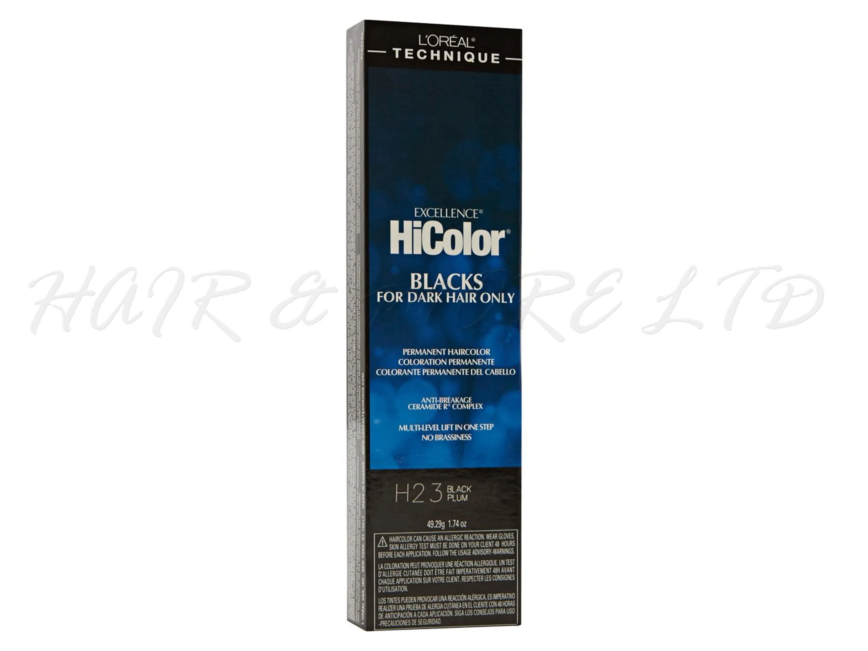 Loreal Excellence HiColor Permanent Creme Colour 49g (For Dark Hair Only)