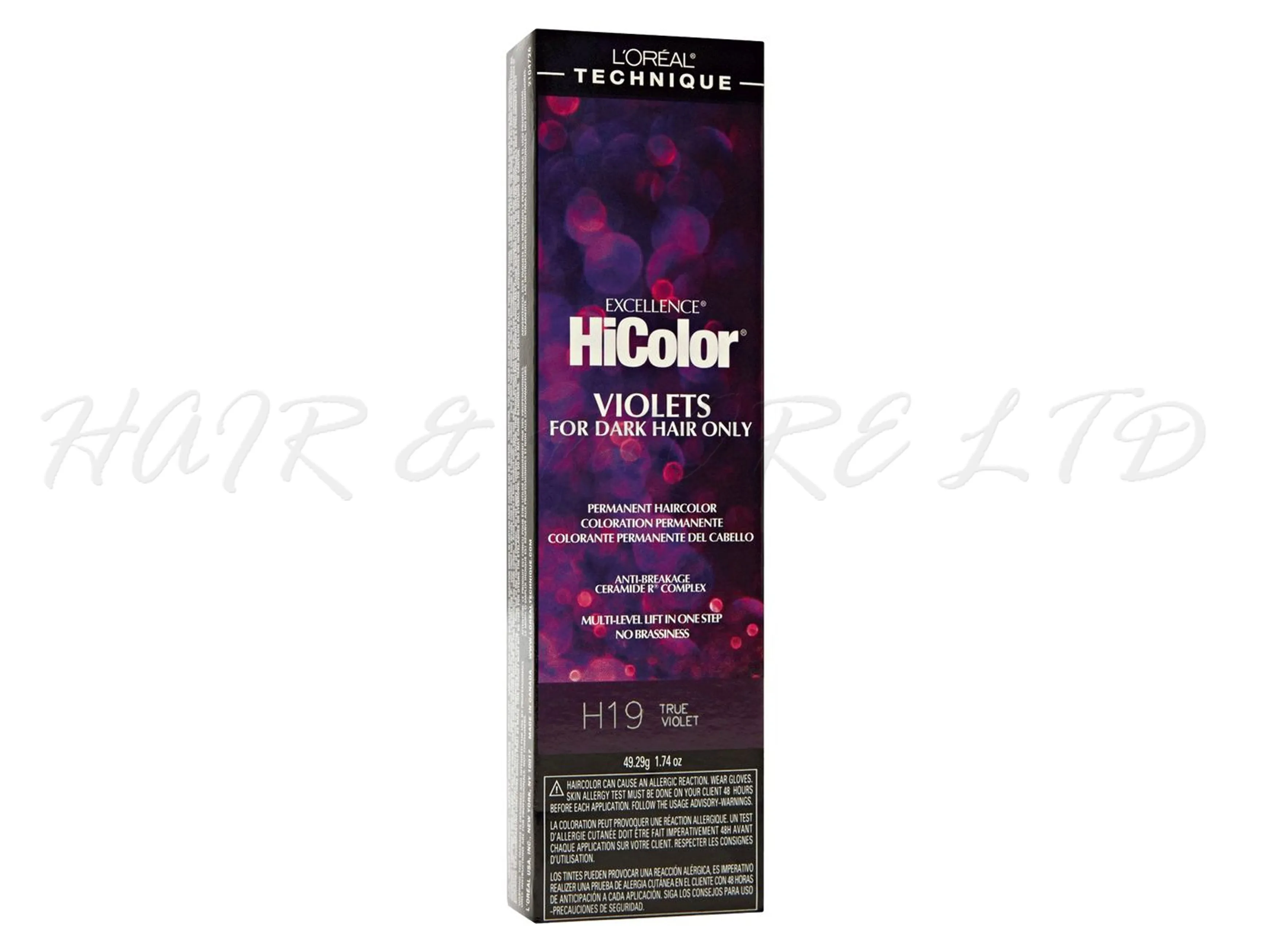 Loreal Excellence HiColor Permanent Creme Colour 49g (For Dark Hair Only)