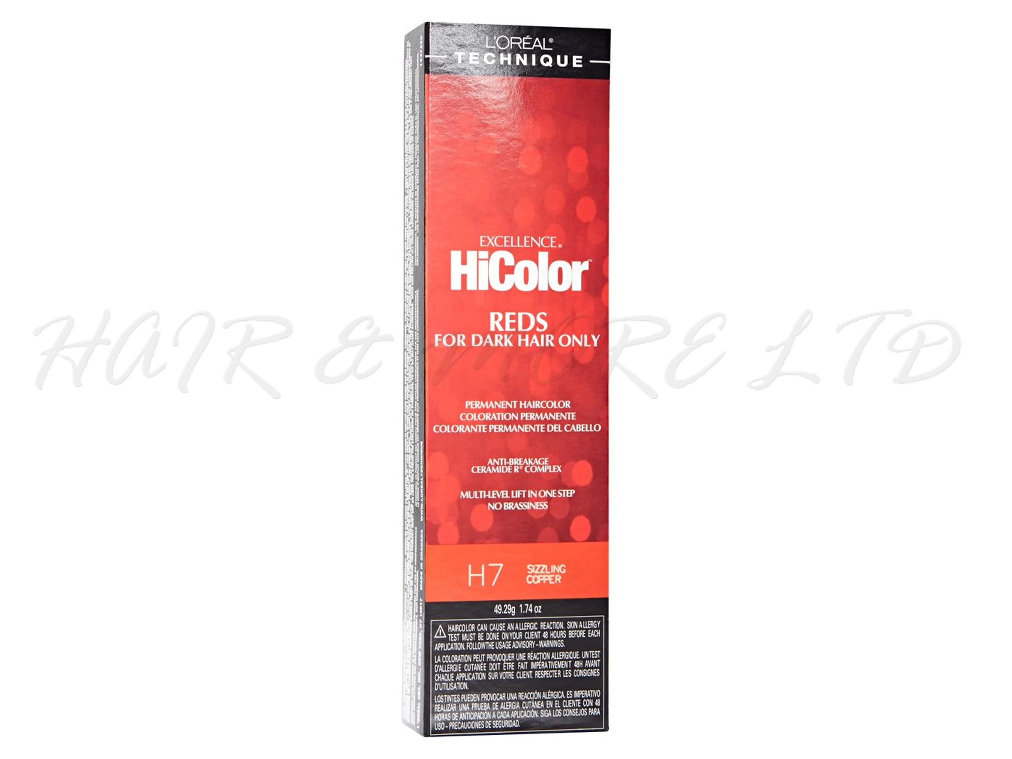 Loreal Excellence HiColor Permanent Creme Colour 49g (For Dark Hair Only)
