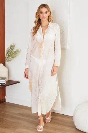 Lorenza Long Shirt Dress / Cover Up