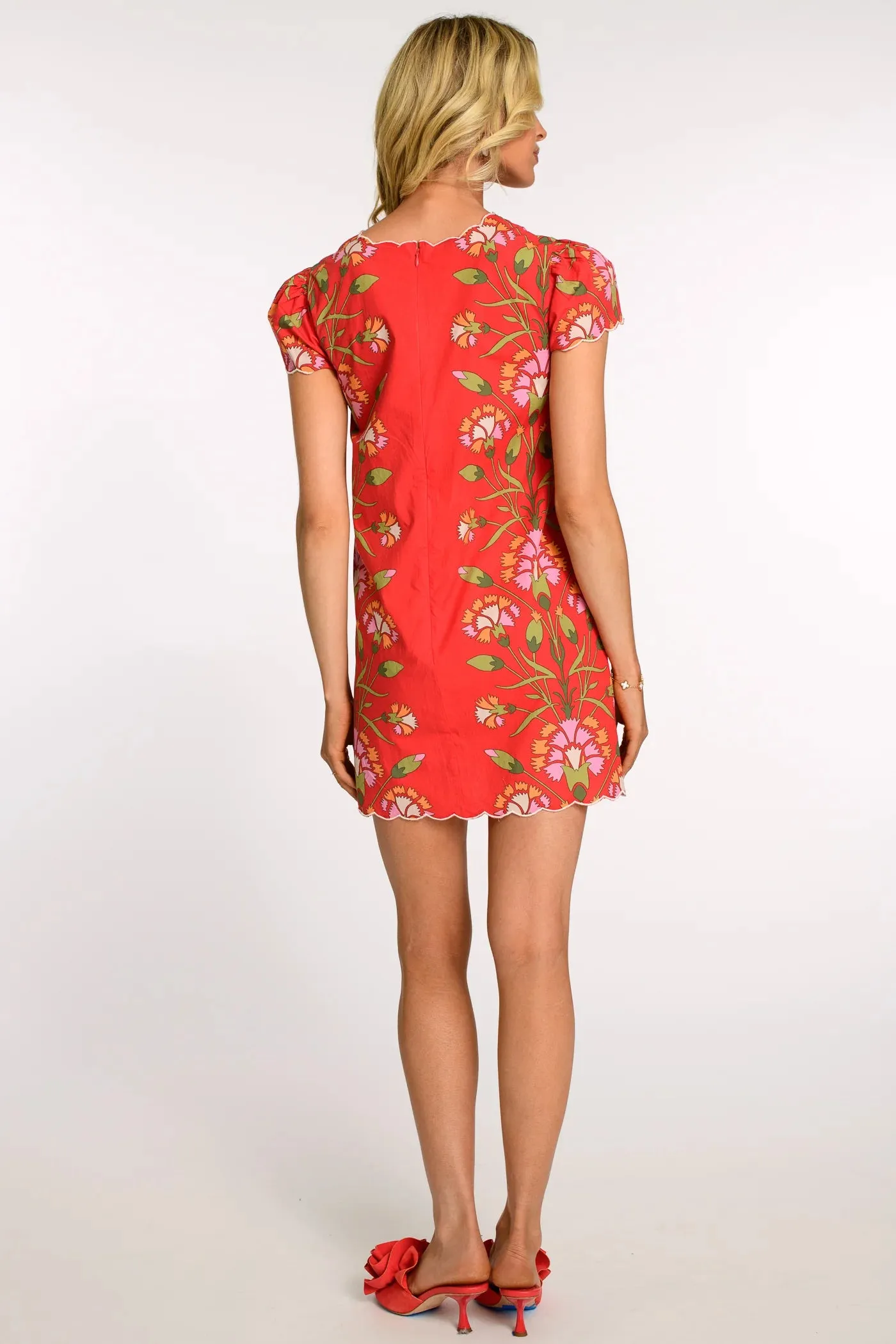 Louisa Dress - Indian Flower Poppy