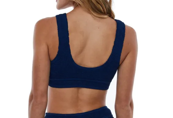 Love & Bikinis Sardinia Bikini Top - Navy Blue