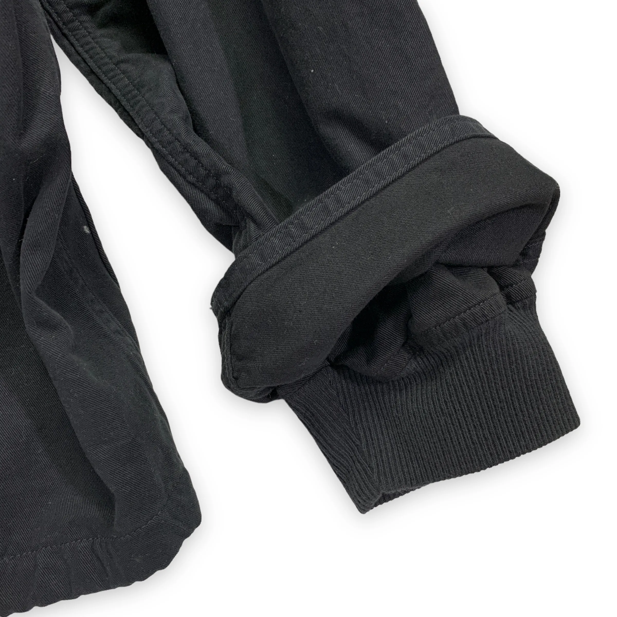 [M] Kapital Cotton Chino Katsuragi Ring Coat Black