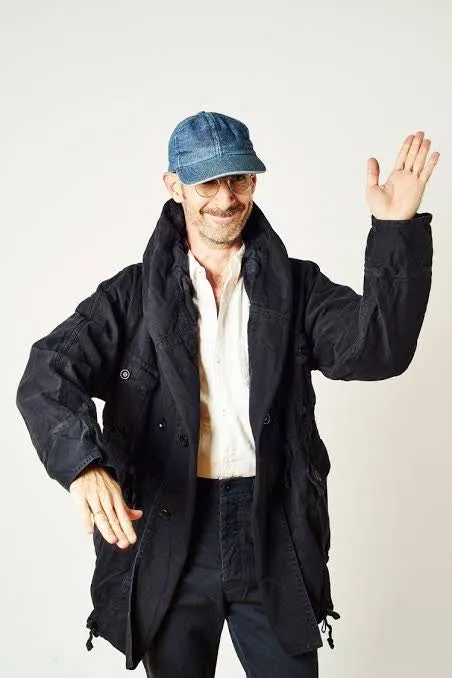 [M] Kapital Cotton Chino Katsuragi Ring Coat Black