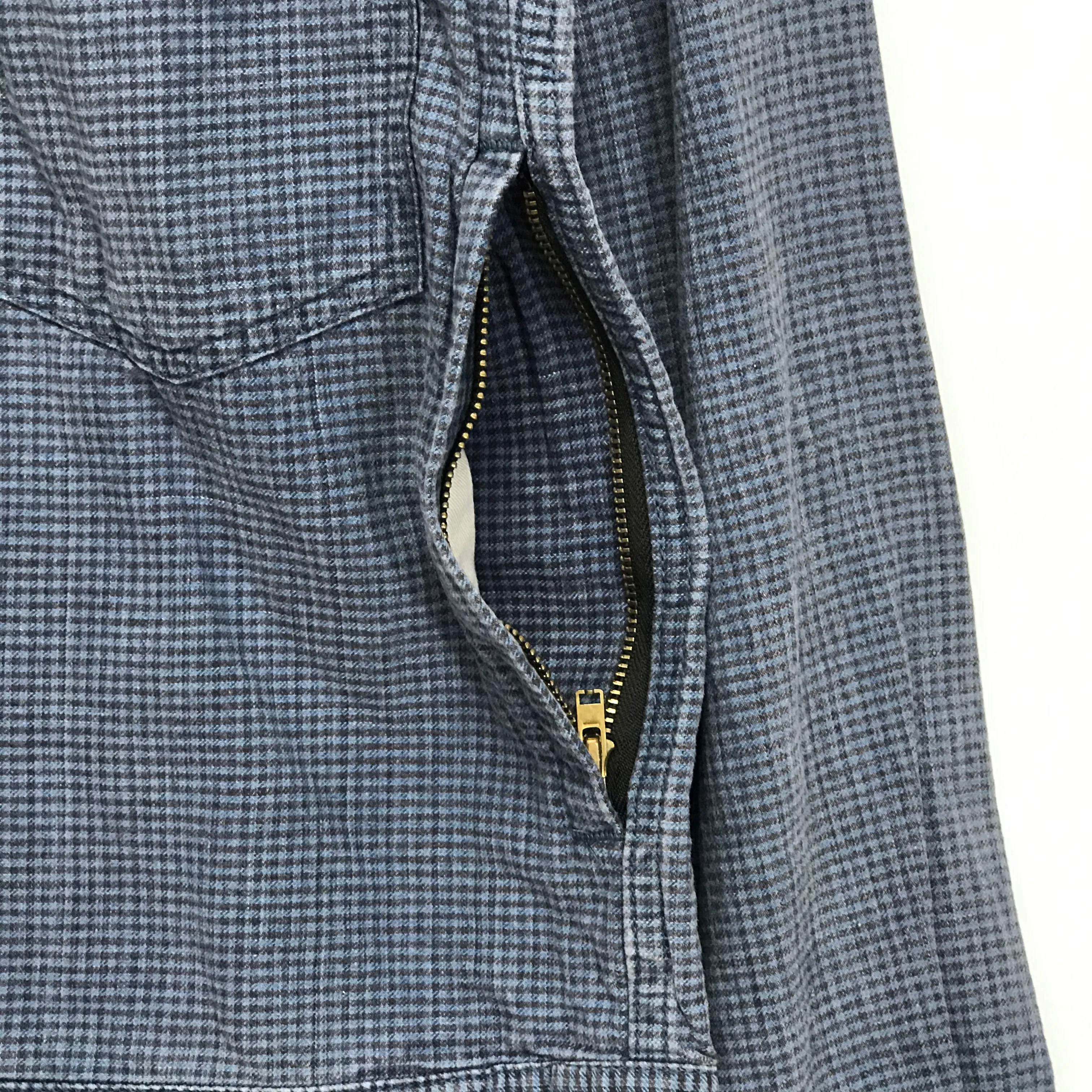 [M] Visvim 14SS FIL Exclusive 101 Jacket INDIGO CHECK