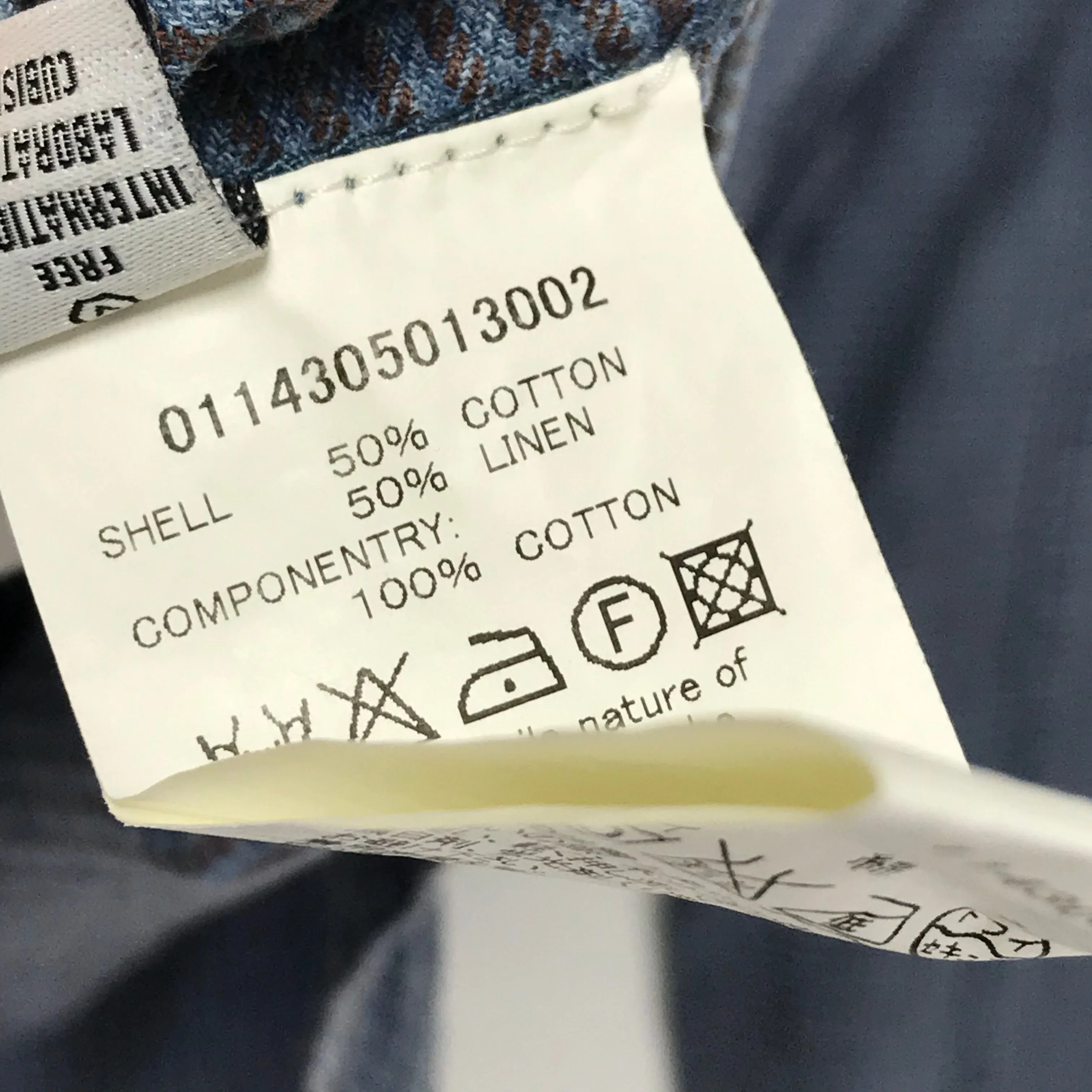 [M] Visvim 14SS FIL Exclusive 101 Jacket INDIGO CHECK