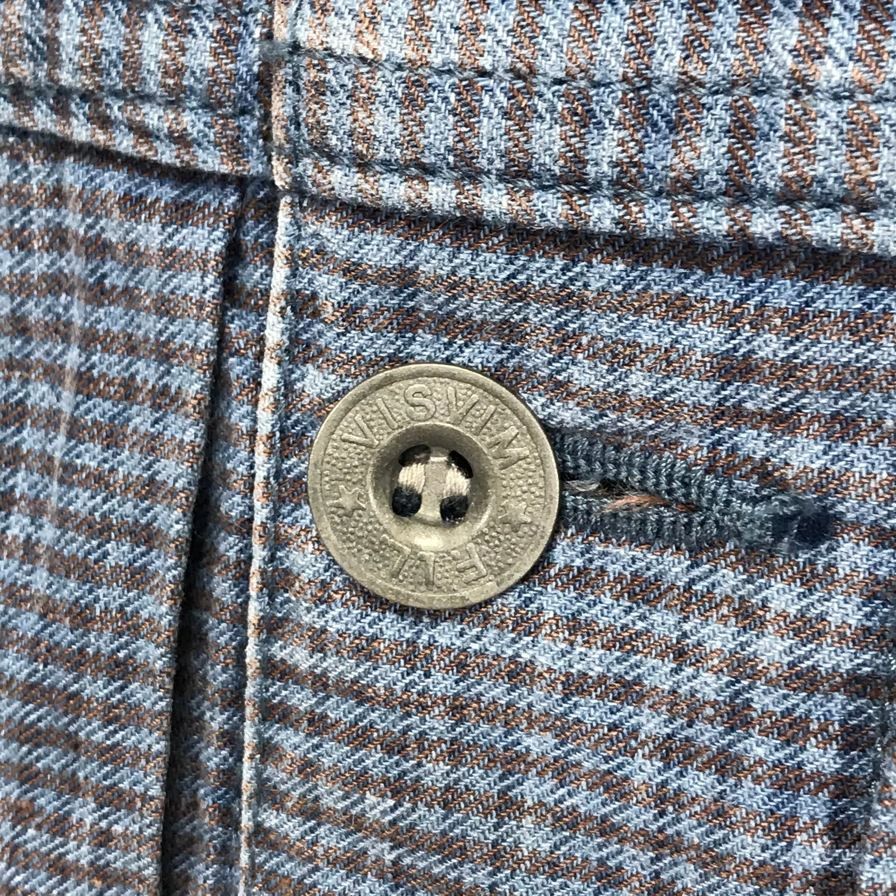[M] Visvim 14SS FIL Exclusive 101 Jacket INDIGO CHECK