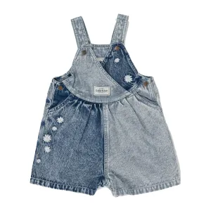 Macy Crossover Denim Shortalls