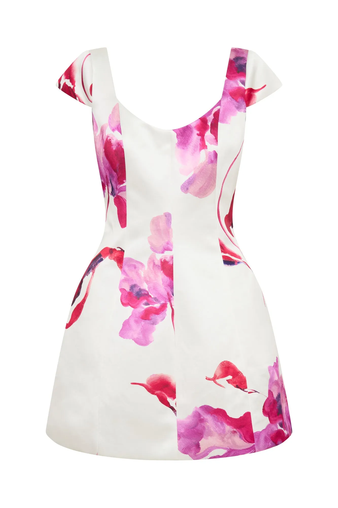 Madeline Dress - Zoe Floral Ivory