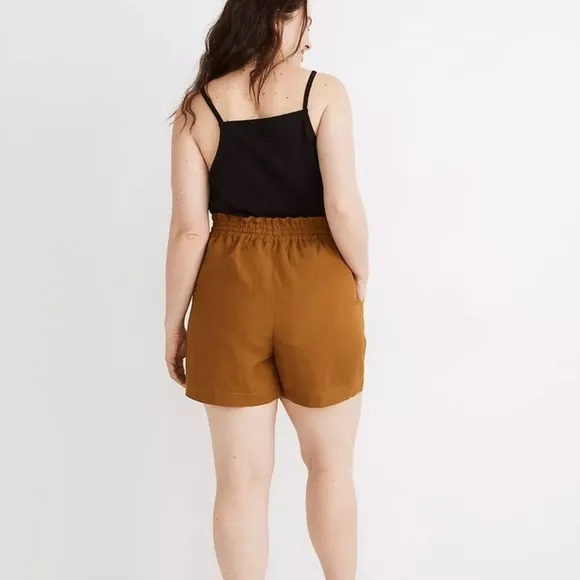 Madewell Linen-Cotton Drawstring Pull-On Shorts
