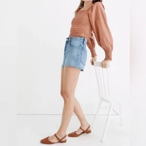 Madewell Women’s The Perfect Jean Short Size 31