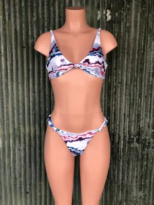 Marble knot bikini