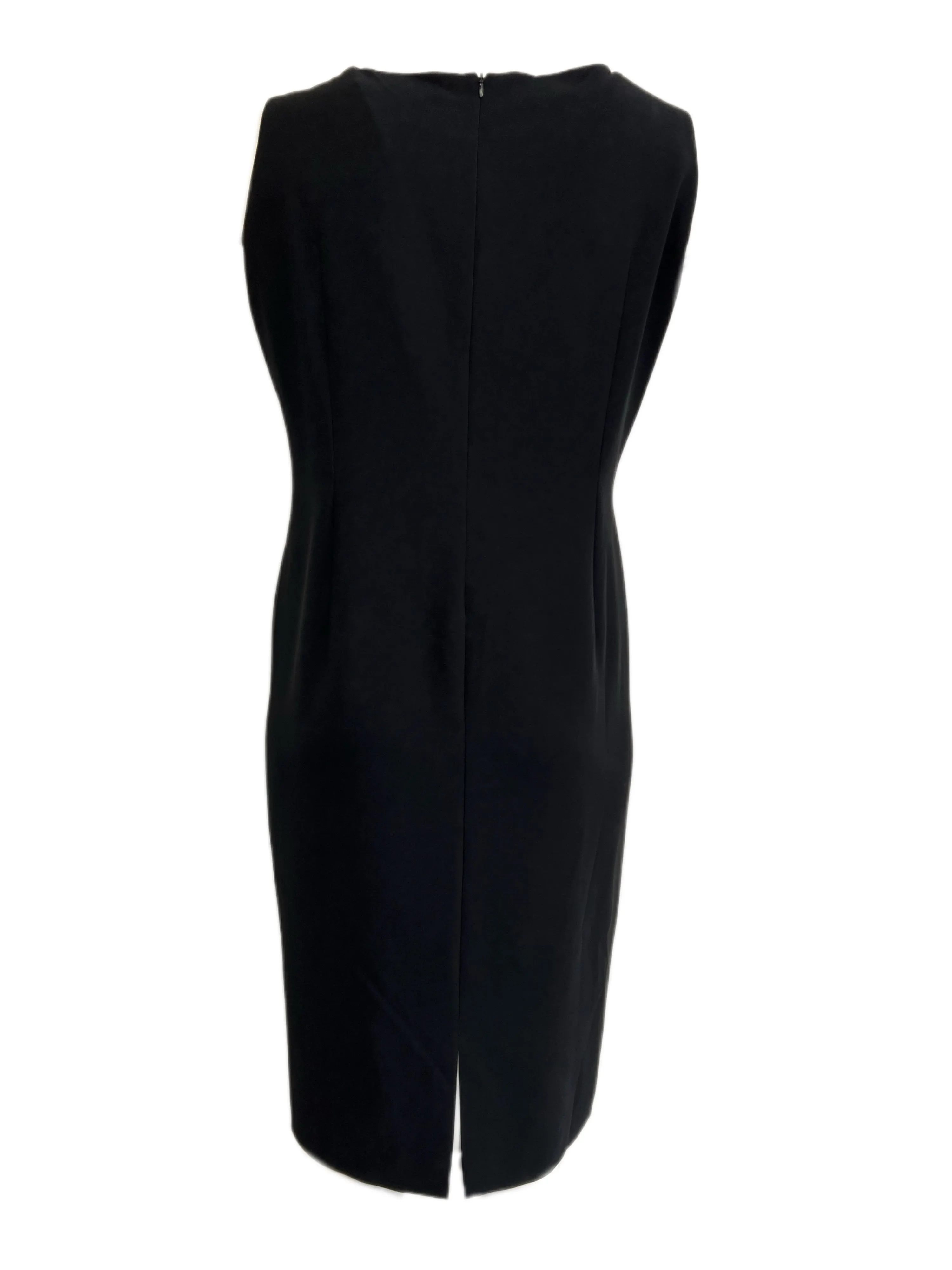 Marina Rinaldi Women's Black Decisivo Sleeveless Shift Dress