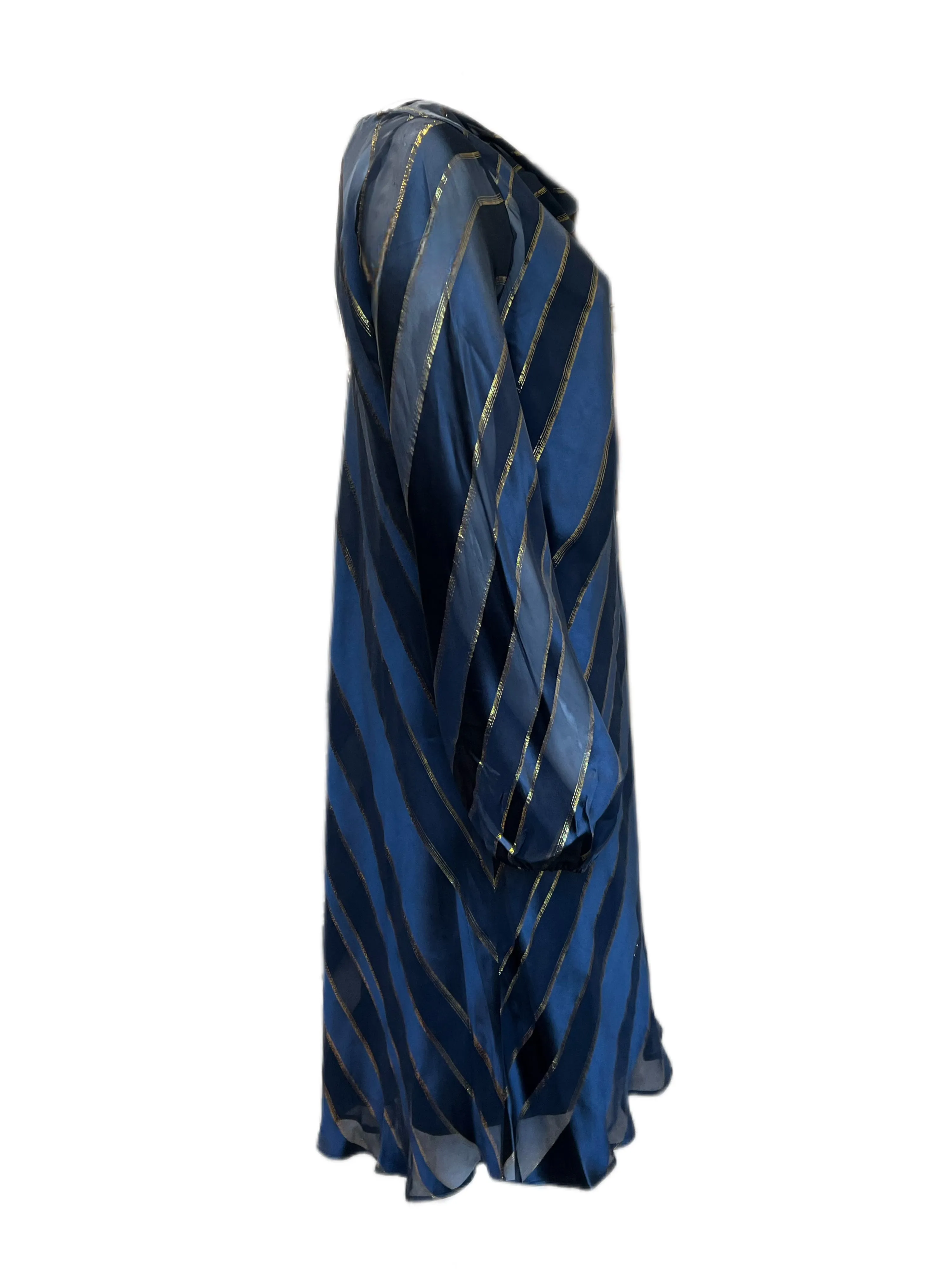 Marina Rinaldi Women's Navy Debutto Shift Dress Size 16W/25