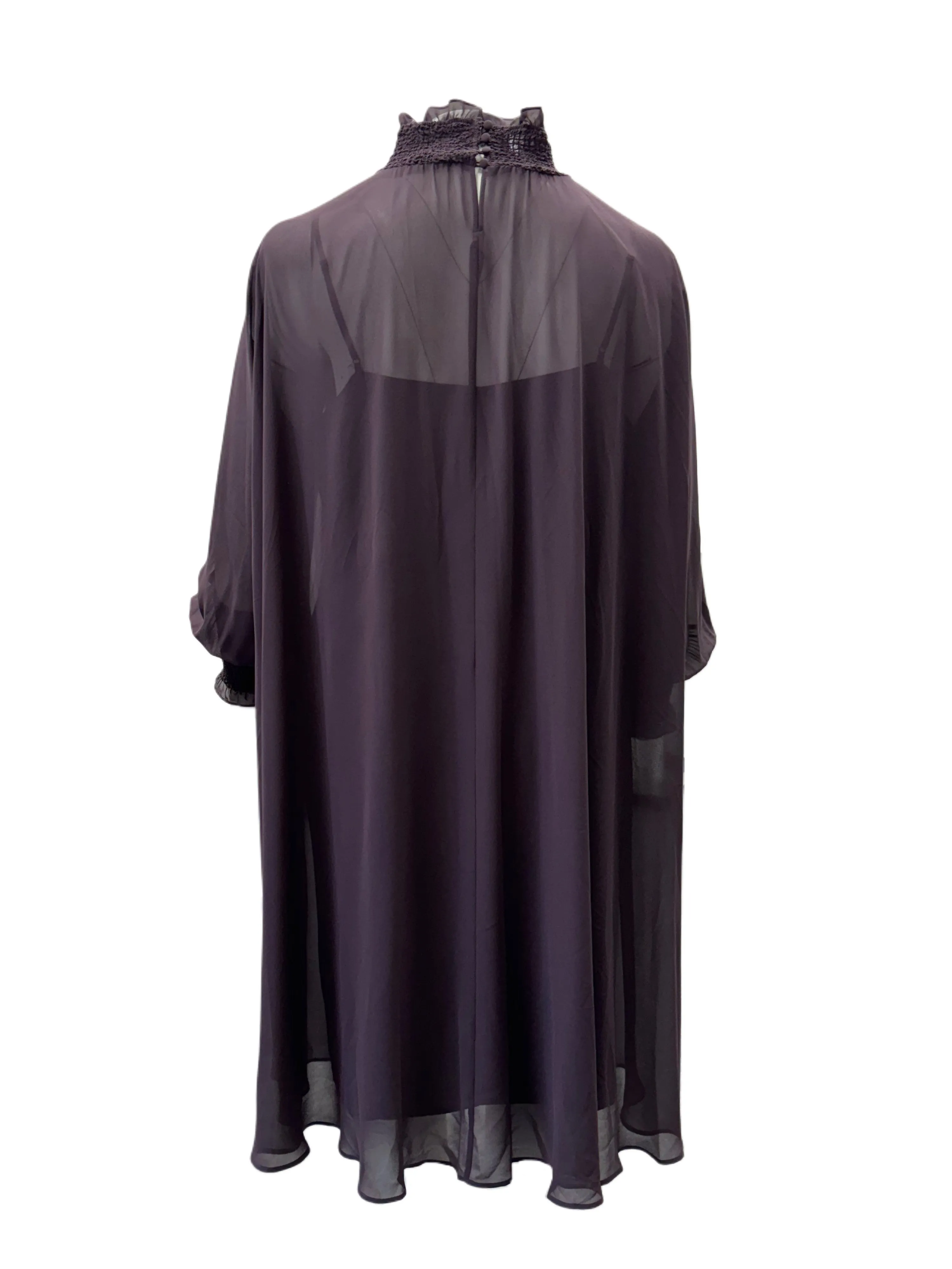 Marina Rinaldi Women's Purple Diretto Shift Dress NWT