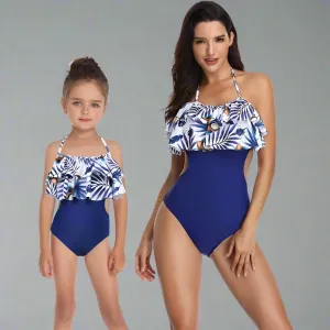 Matching Ruffle One-Piece Swimsuit