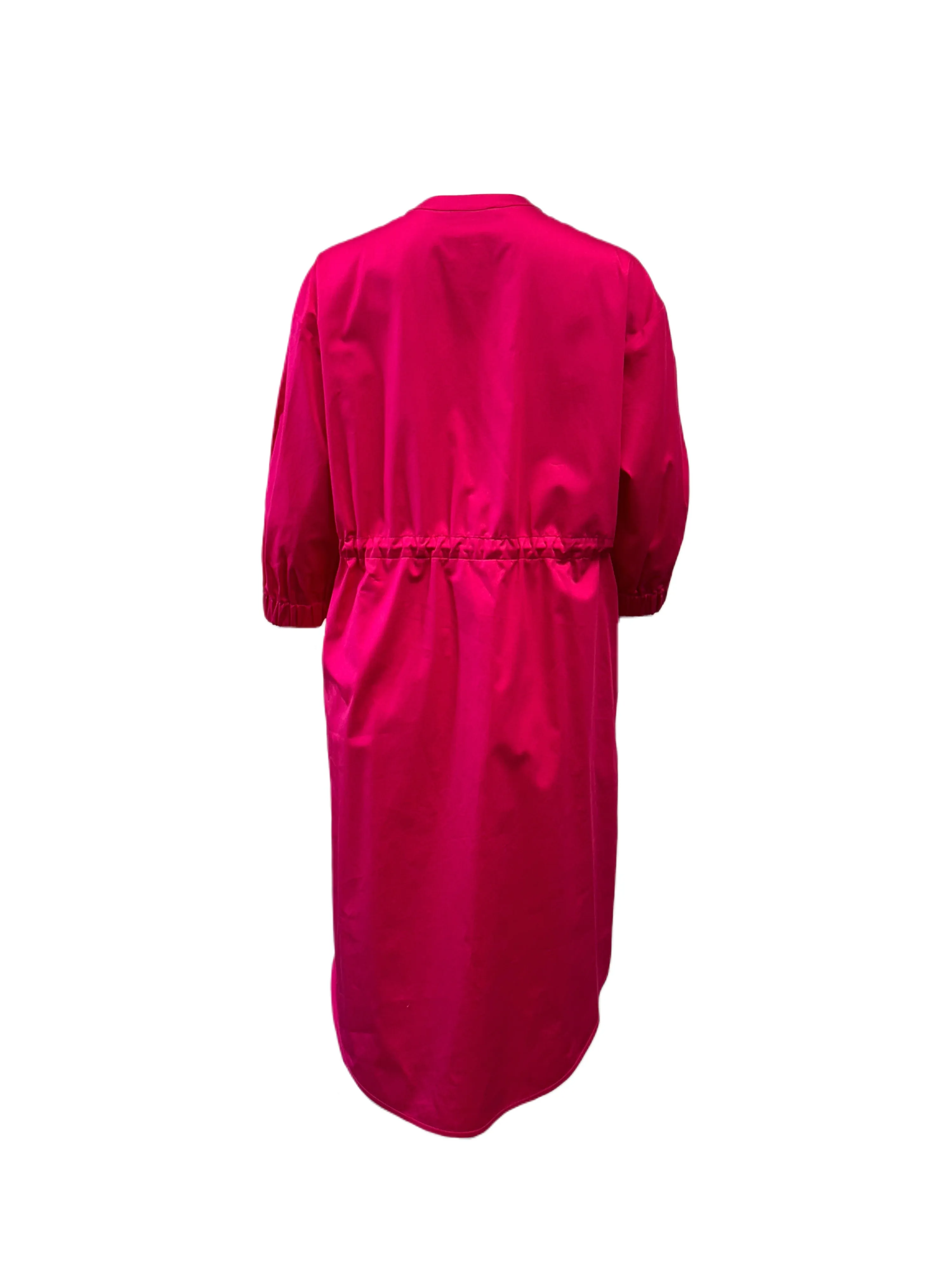Max Mara Women's Pink Sheree Long Sleeves Shift Dress NWT