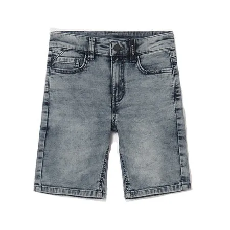 Mayoral Older Boys Denim Shorts 6214 Grey Denim
