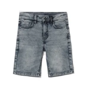Mayoral Older Boys Denim Shorts 6214 Grey Denim