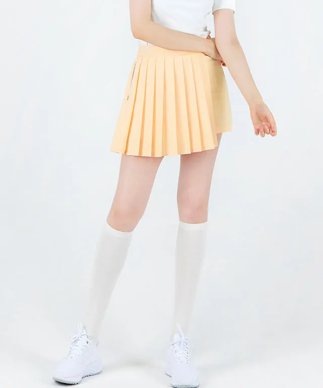 MEASPHERA WOMEN PLEATS WRAP SKIRT
