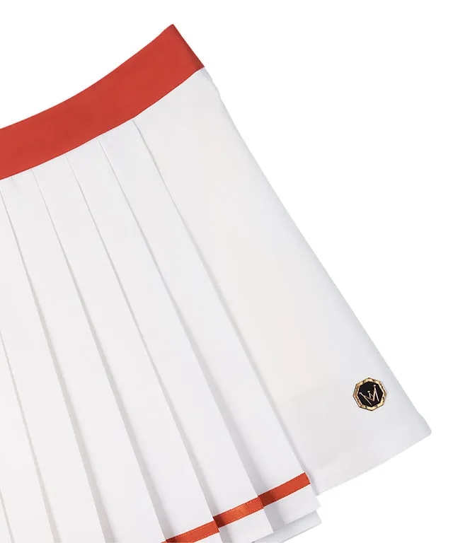 MEASPHERA WOMEN PLEATS WRAP SKIRT