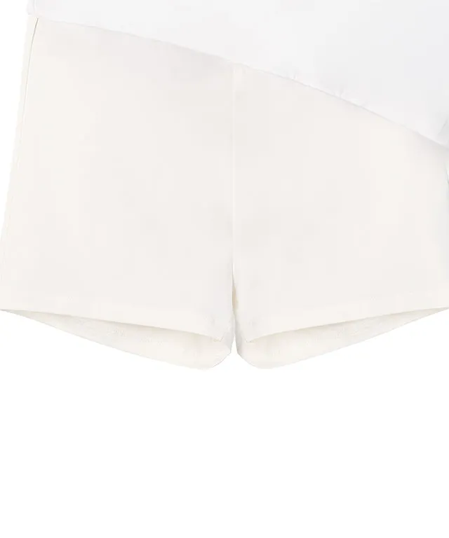 MEASPHERA WOMEN PLEATS WRAP SKIRT