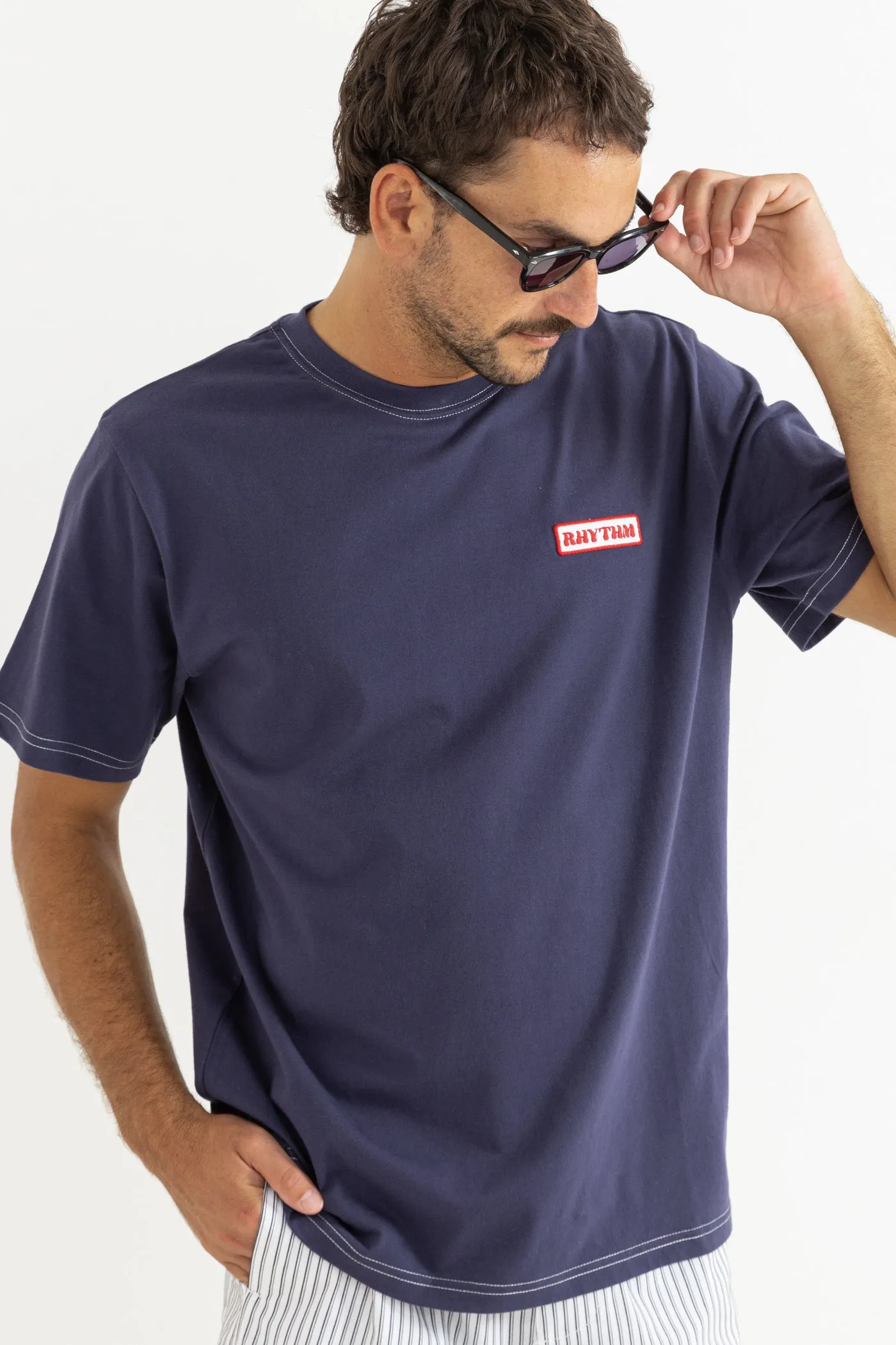 Mechanics Vintage Ss T-Shirt Indigo