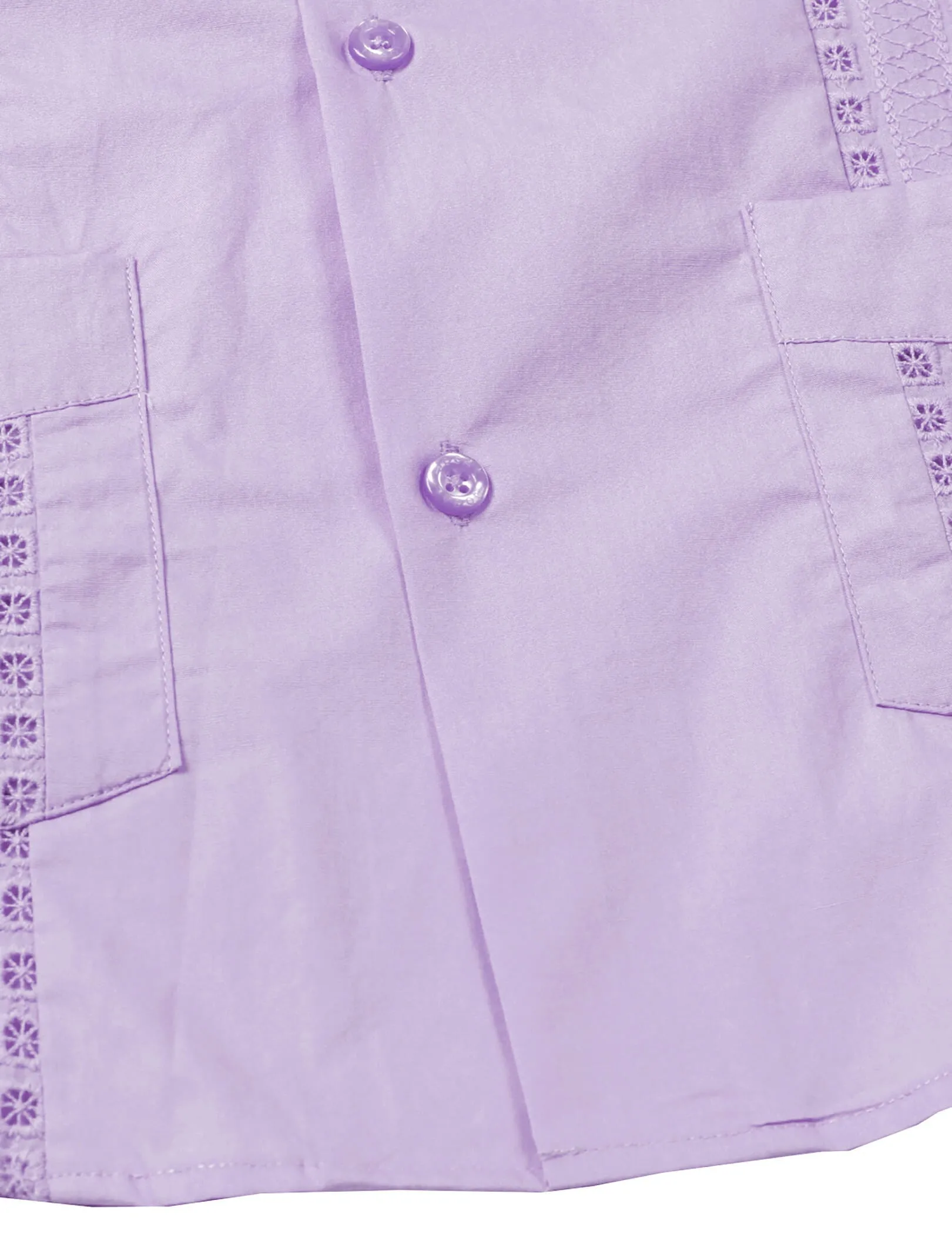 Men's Guayabera Cuban Summer Casual Button Beach Short Sleeve Shirt