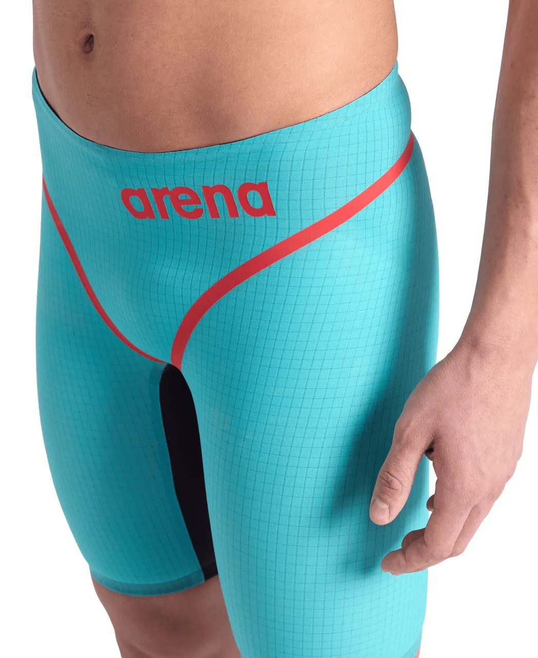 Men's Powerskin Carbon Core FX LE Jammer Turquoise-Metallic