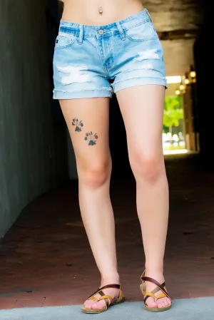 Mila Kancan Mid Rise Shorts